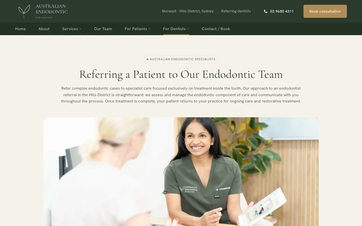 Why your dentist referred you