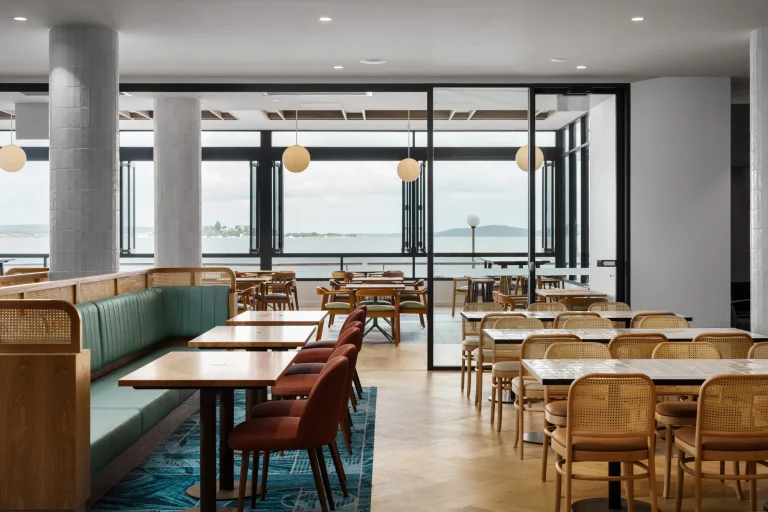 A restaurant fitted out with Identity Furniture
