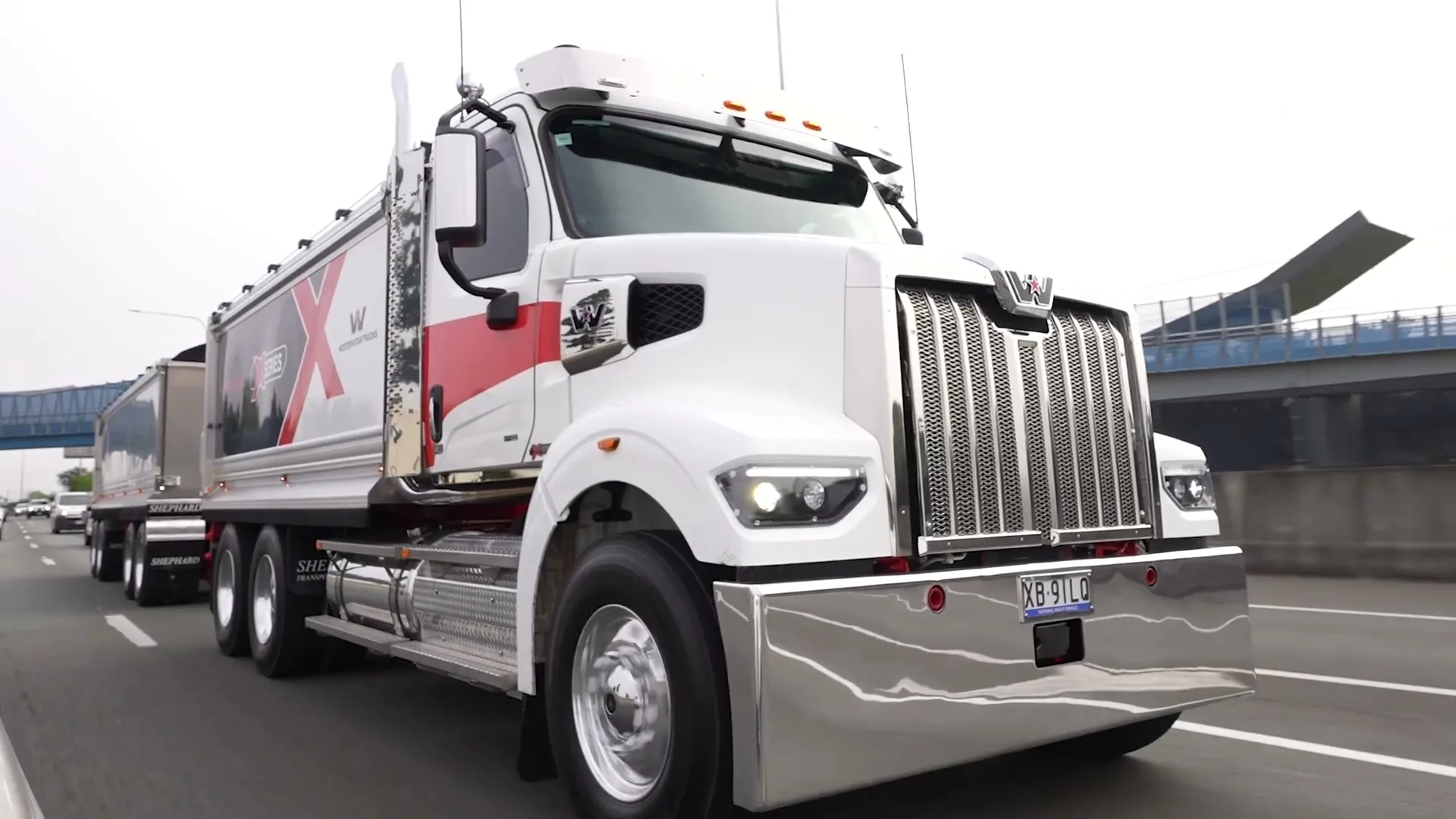 Penske trucks, from the Penske Australia & New Zealand website
