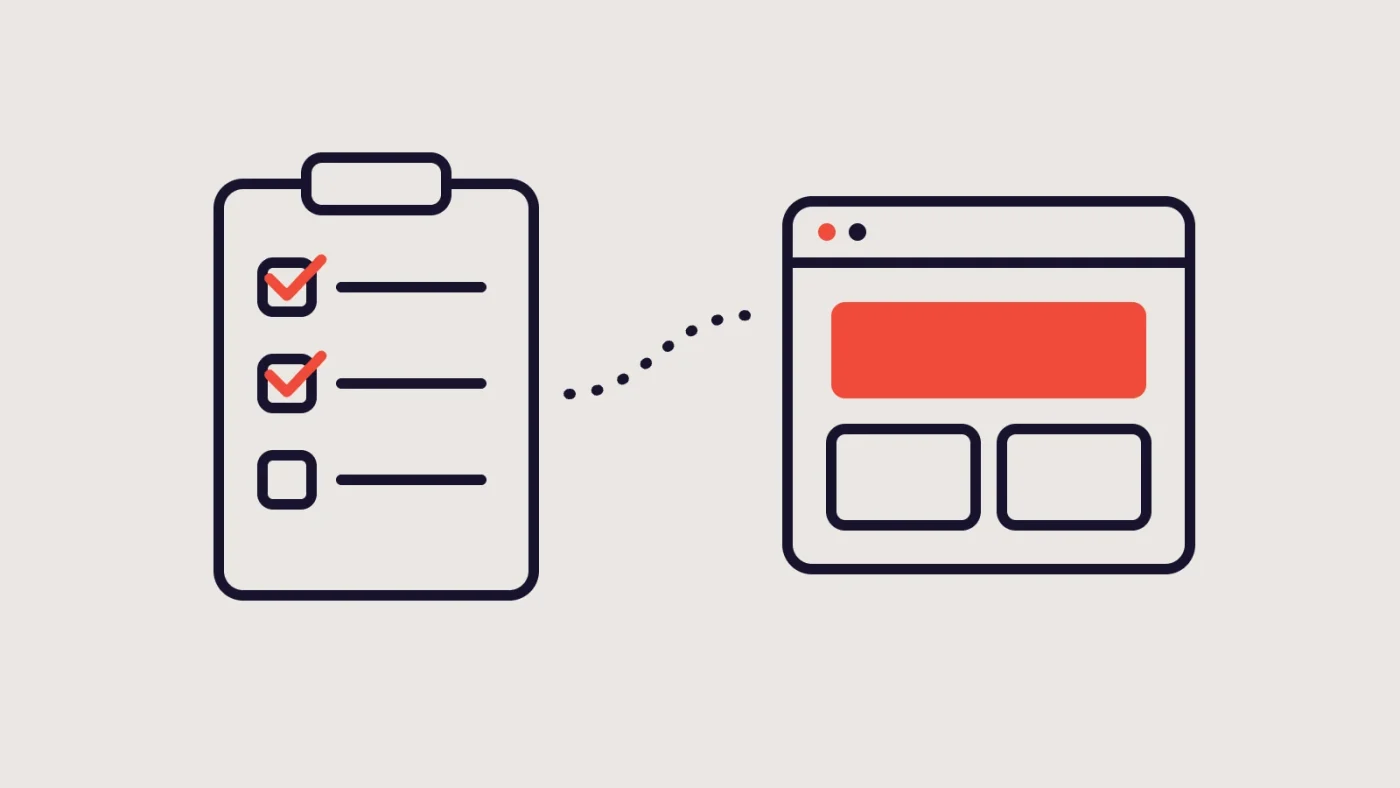 Illustration: Three translucent planning panels fanned out beside a folder and a simple checklist shape, with no people or text (new featured cover being produced separately)